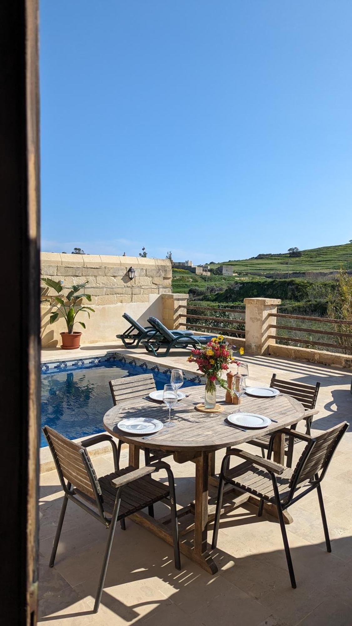 Soluna Boutique Guesthouse Għasri Eksteriør billede